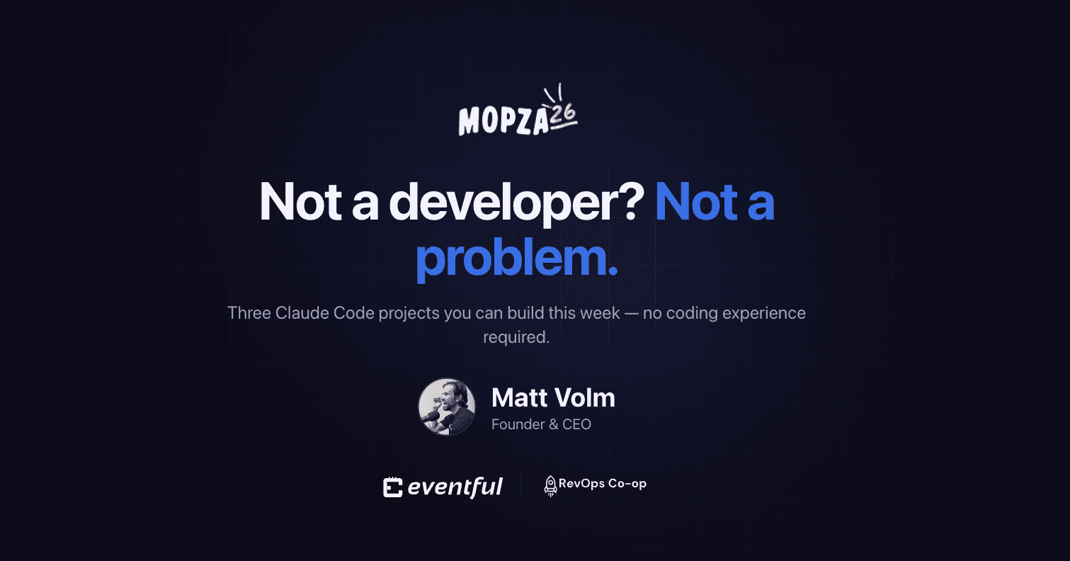 I'm Not an Engineer. I Built 3 RevOps Tools With Claude Code.